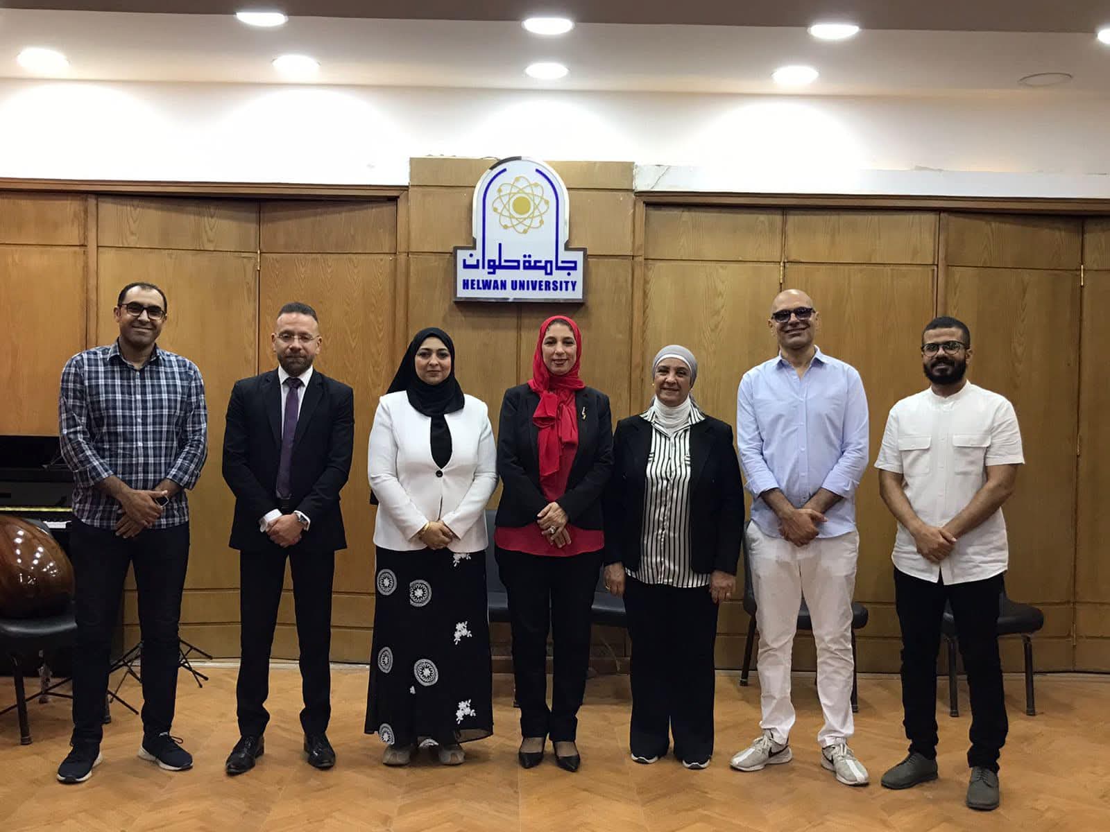 جامعة حلوان تستضيف مبدعي جامعة السلطان قابوس ضمن برنامج Music Art