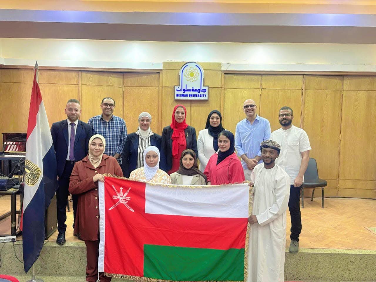 جامعة حلوان تستضيف مبدعي جامعة السلطان قابوس ضمن برنامج Music Art