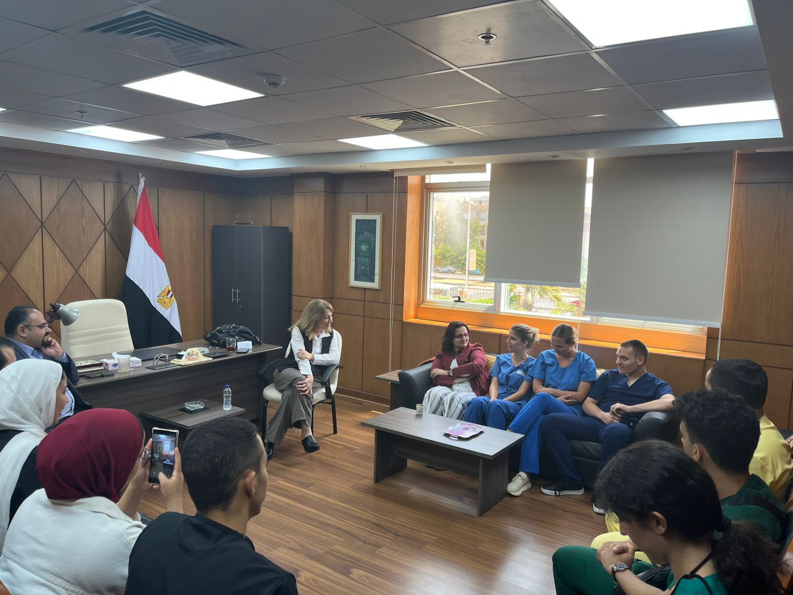 جامعة حلوان تطلق برنامج التبادل الطلابي 2025 بالتعاون مع الجمعية العلمية HMSA