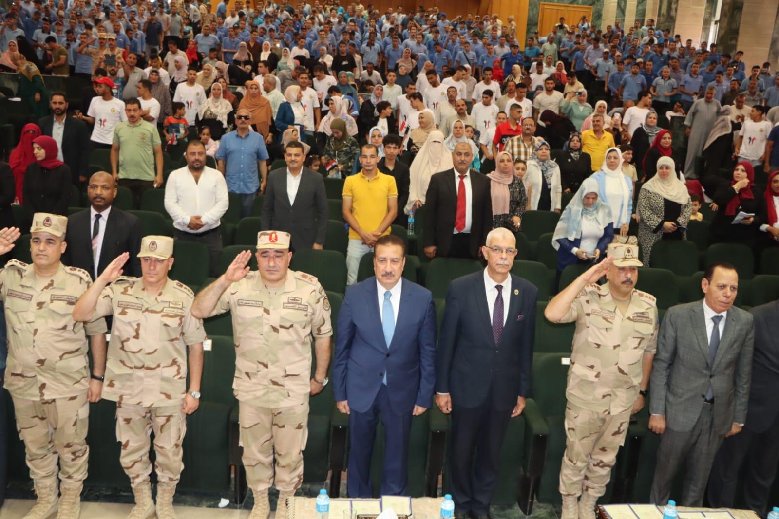 جامعة المنوفية تكرم ذوي الهمم بتوزيع شهادات الإعفاء من الخدمة العسكرية