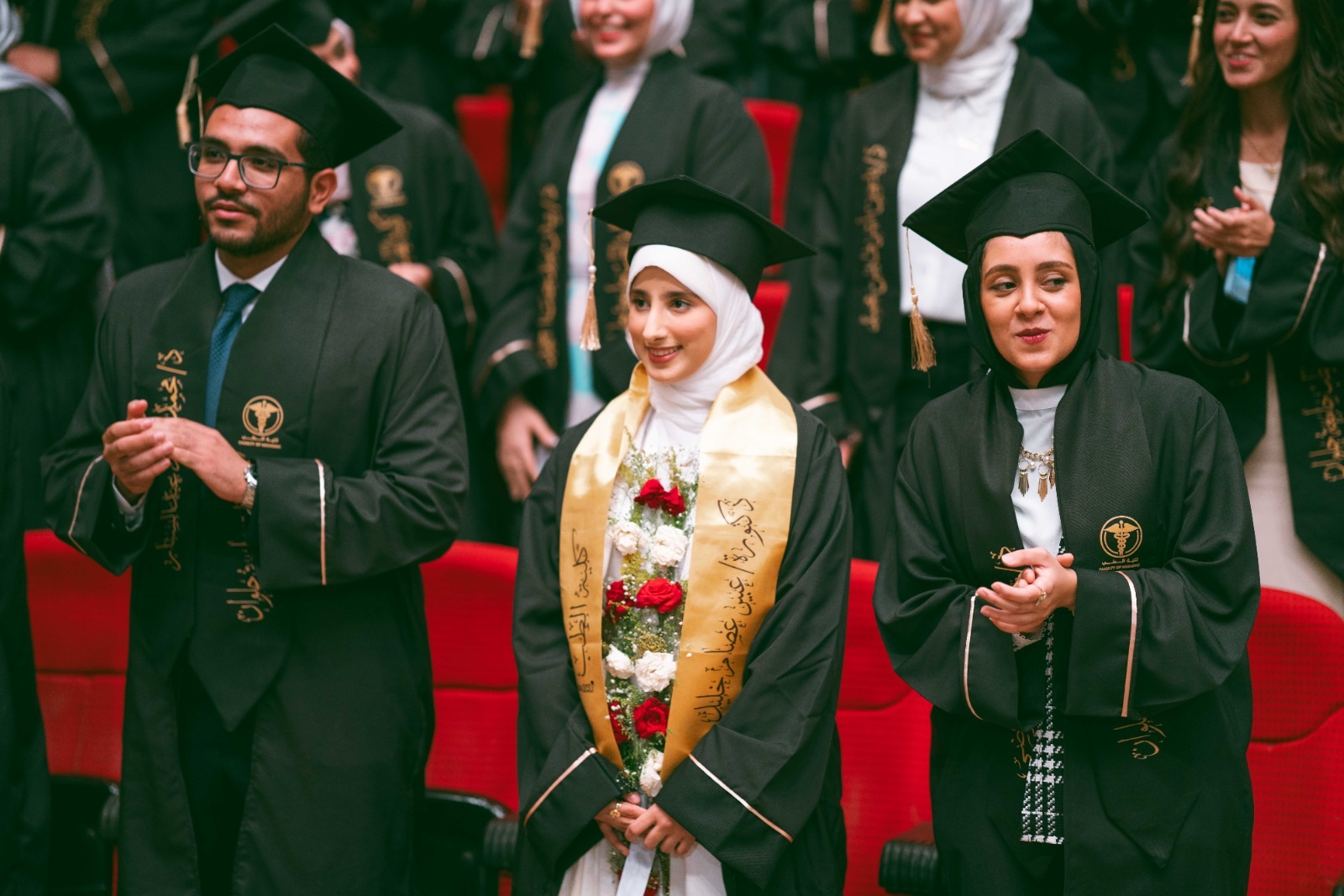 جامعة حلوان تنظم حفل تخرج دفعة جديدة من طلاب كلية الطب