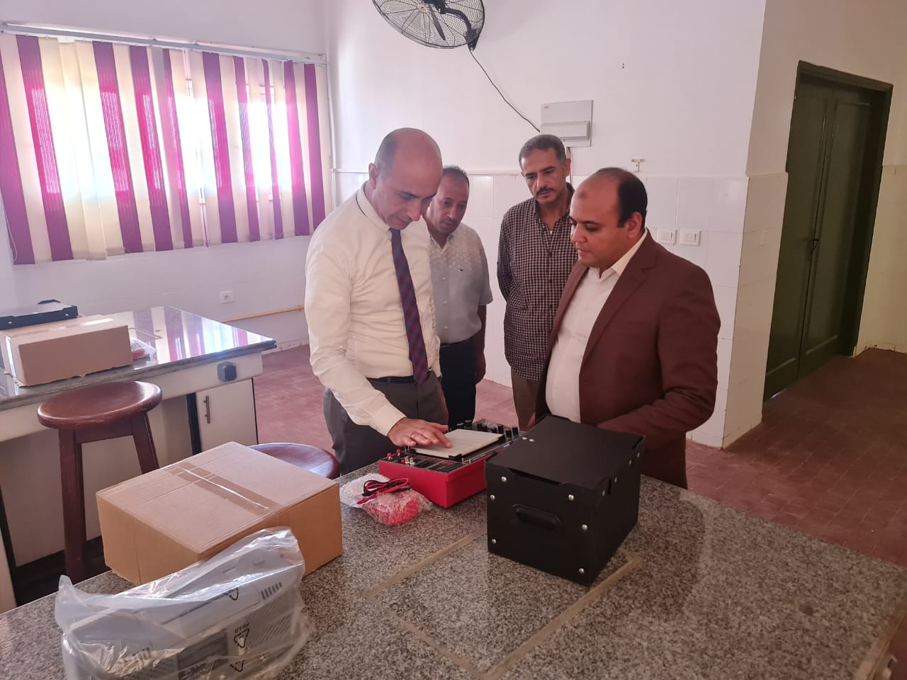 رئيس جامعة دمنهور يتابع جاهزية كليات قطاع النوبارية