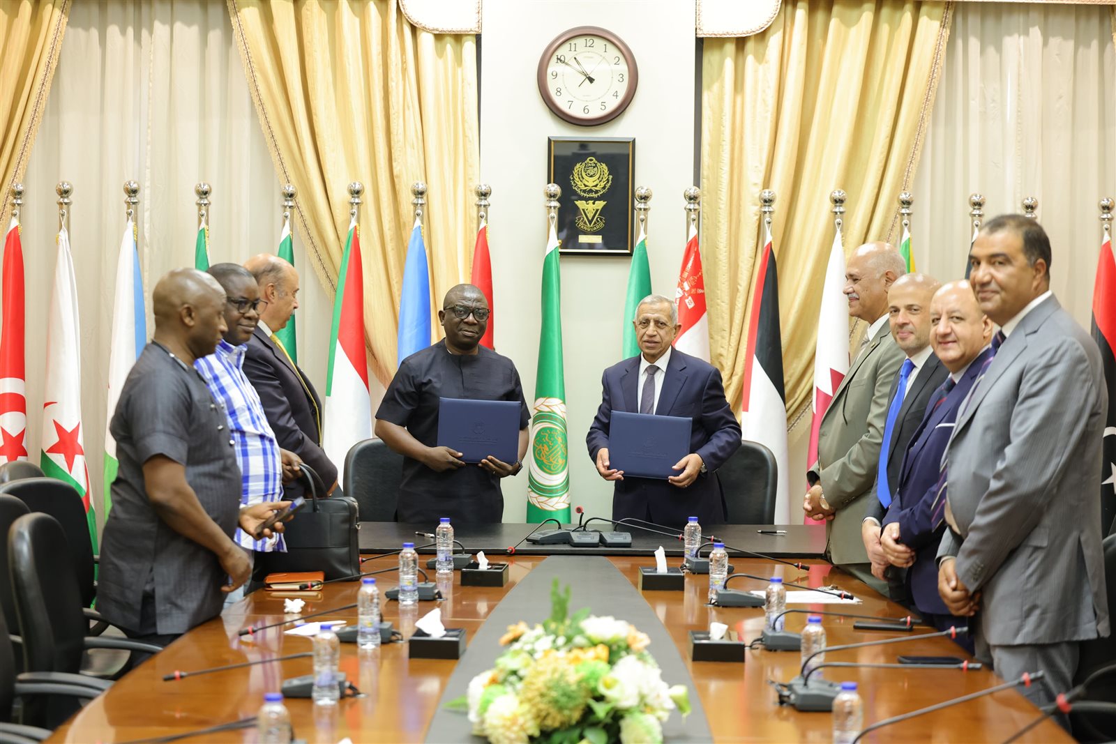 الأكاديمية العربية للعلوم والتكنولوجيا توقع بروتوكول بحري مع الإدارة البحرية لدولة سيراليون