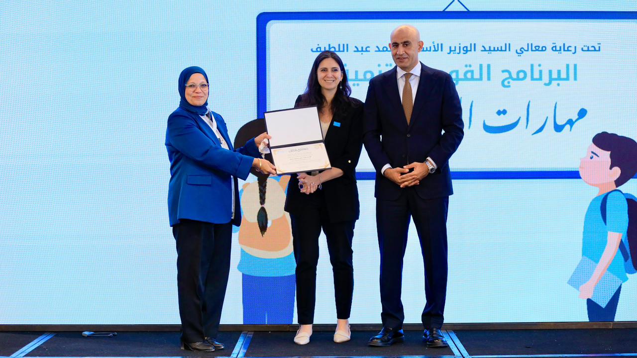 وزير التربية والتعليم يطلق المرحلة الثانية من البرنامج القومي لتنمية مهارات اللغة العربية بالشراكة مع اليونيسف وKfW