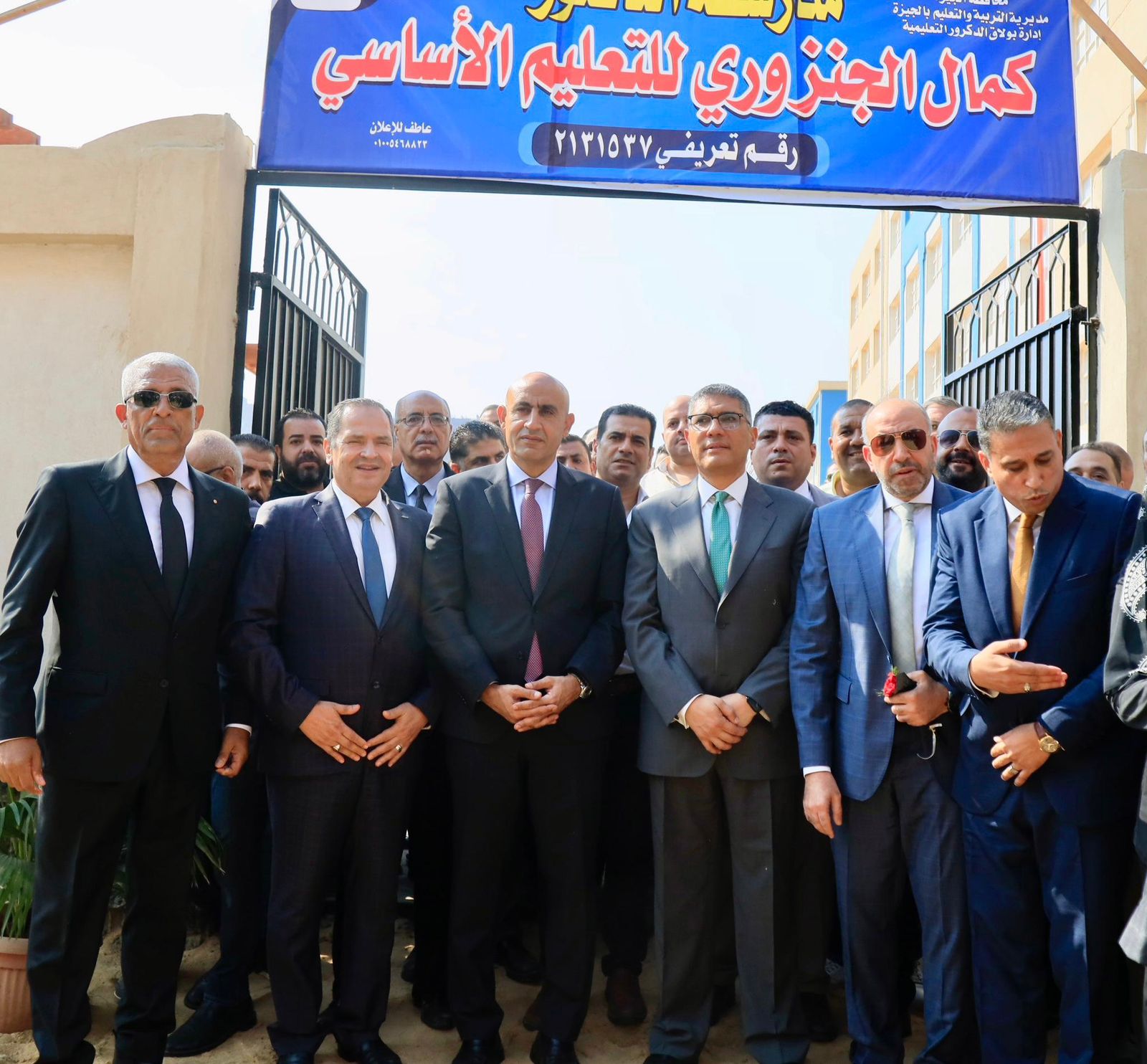 وزير التربية والتعليم يفتتح مدارس جديدة بالجيزة