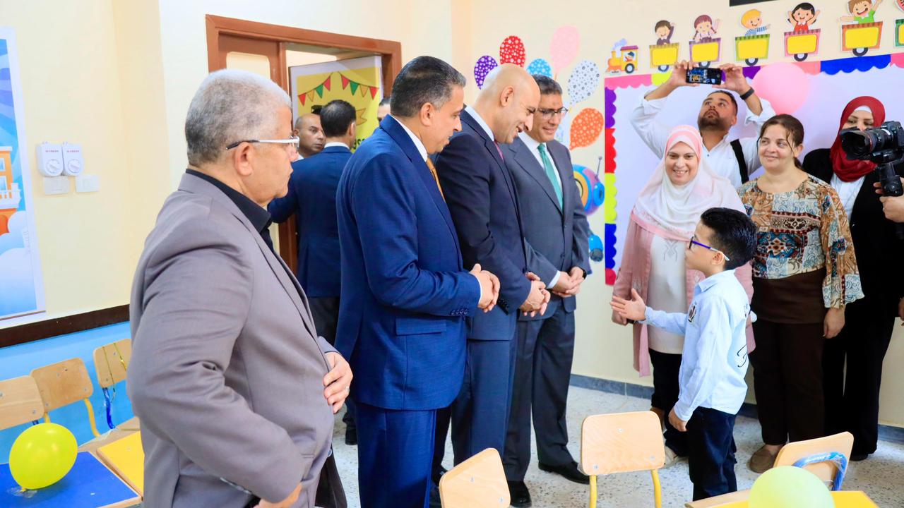 وزير التربية والتعليم يفتتح مدارس جديدة بالجيزة