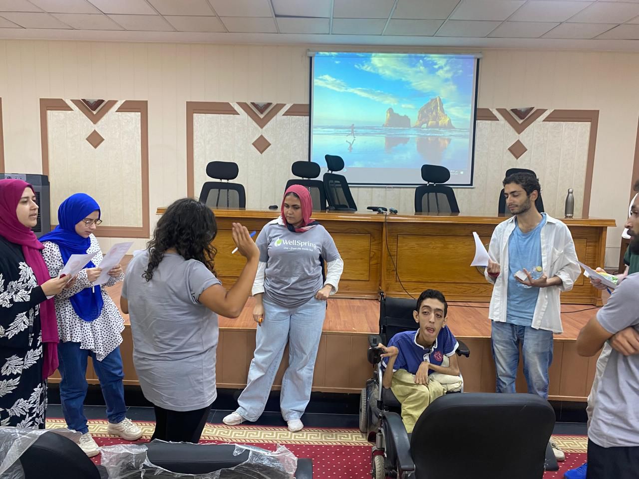 جامعة عين شمس تطلق ورشة لتمكين طلاب ذوي الإعاقة