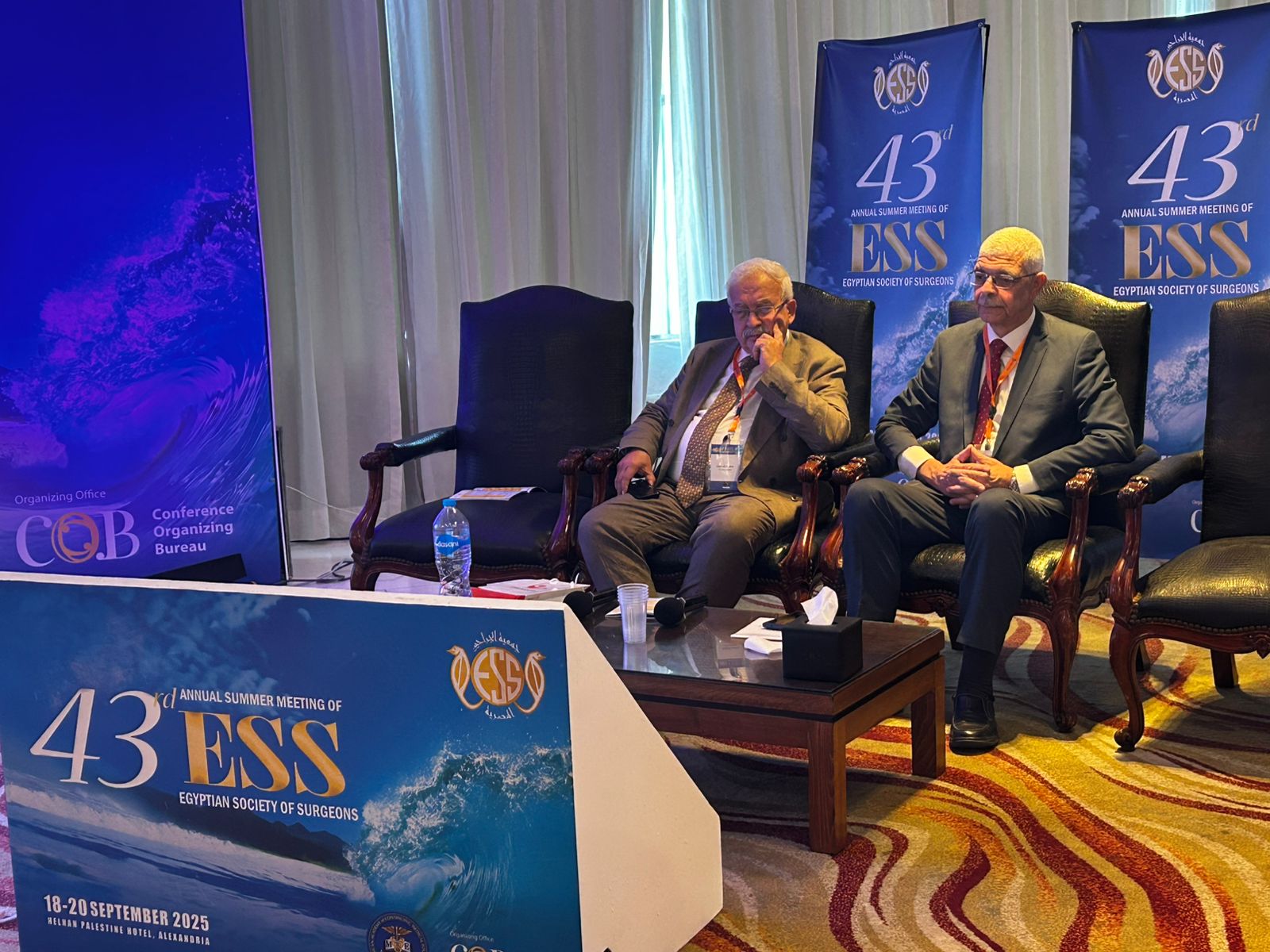 رئيس جامعة المنوفية يشارك في 4 جلسات علمية بمؤتمر الجمعية المصرية للجراحين بحضور 15 خبيرًا دوليًا