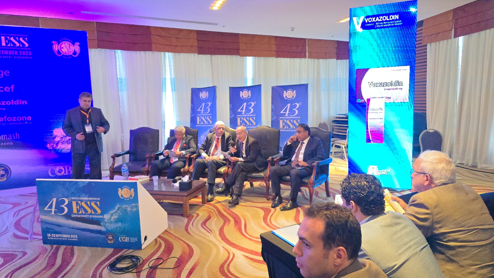 رئيس جامعة المنوفية يشارك في 4 جلسات علمية بمؤتمر الجمعية المصرية للجراحين بحضور 15 خبيرًا دوليًا