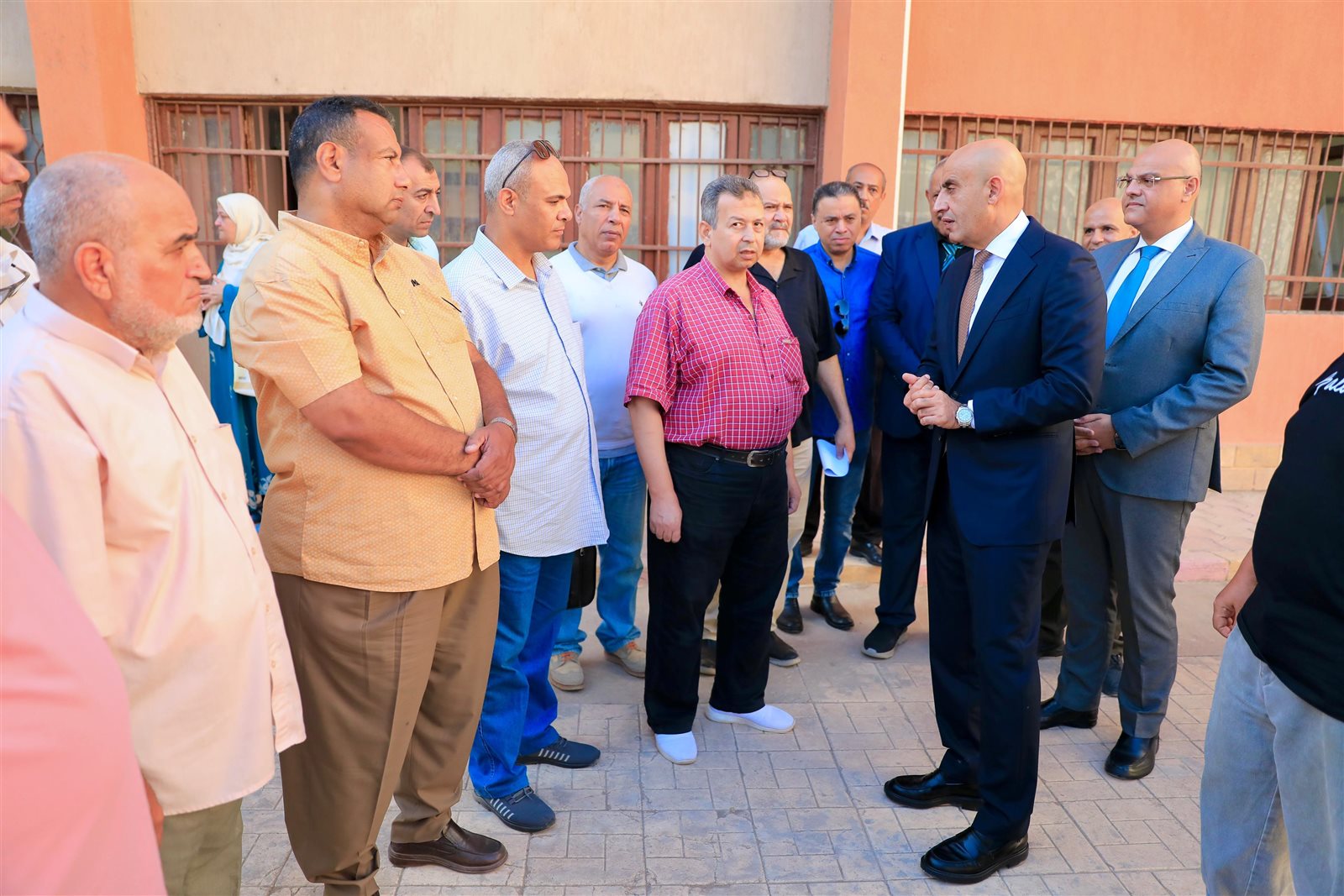 وزير التربية والتعليم يتفقد مدارس القليوبية