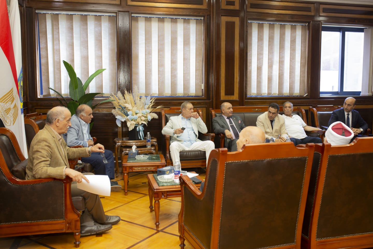 تعاون مميز بين جامعة دمنهور ومجلس أمناء المؤسسة الخيرية لدعم المستشفى الجامعي