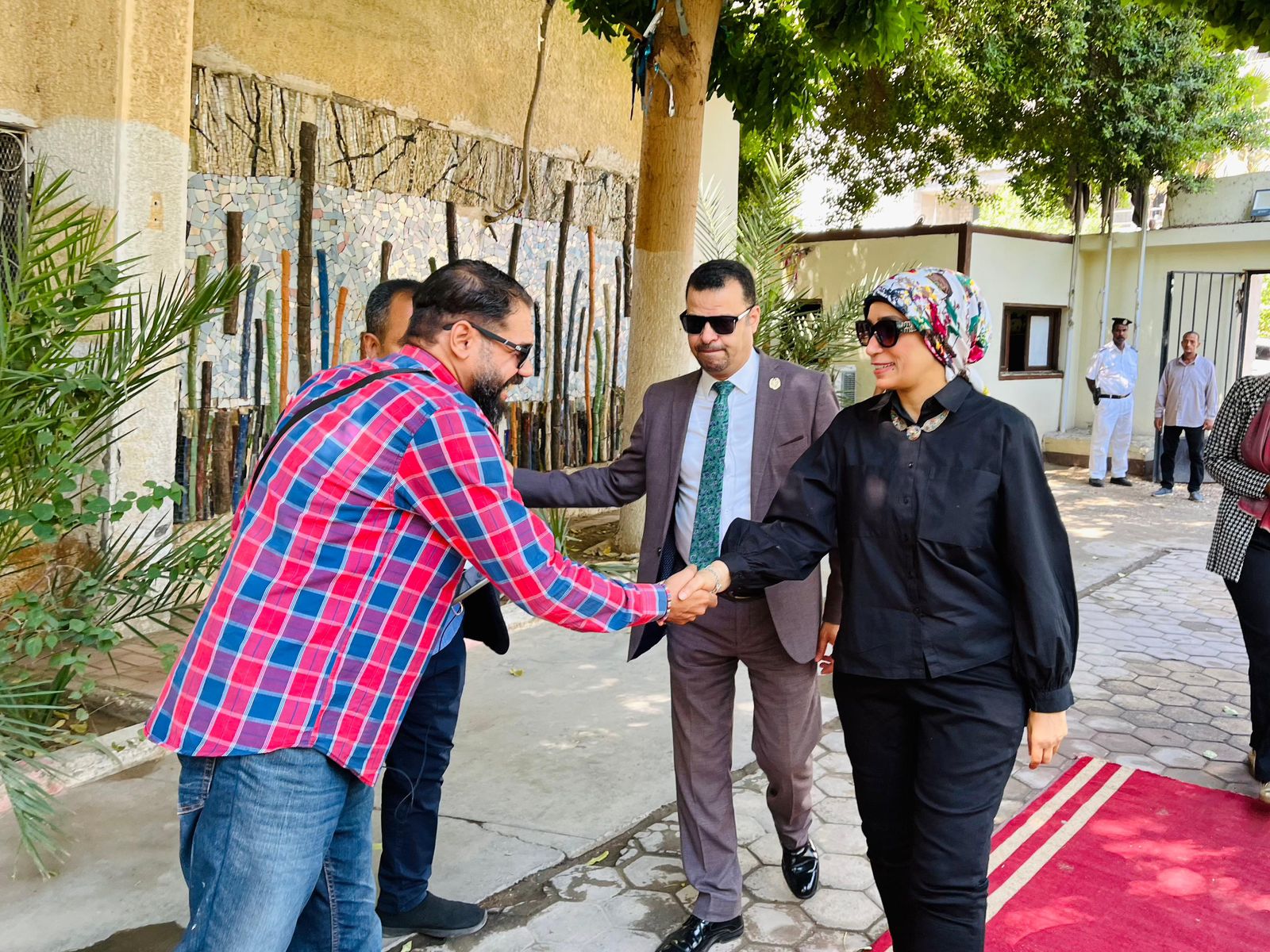 رئيس جامعة الأقصر تشهد حفل استقبال طلاب كلية الفنون الجميلة