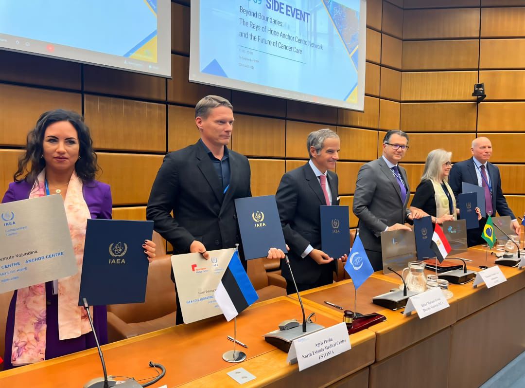 اعتماد المعهد القومي للأورام في جامعة القاهرة كمركز مرجعي