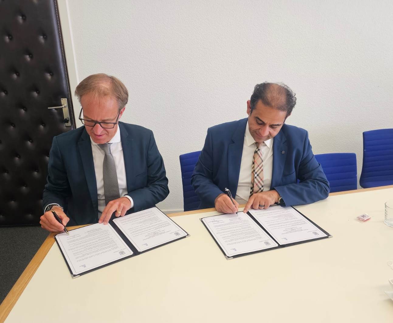 توقيع اتفاقية تعاون تاريخية بين جامعة بورسعيد وجامعة غنت البلجيكية