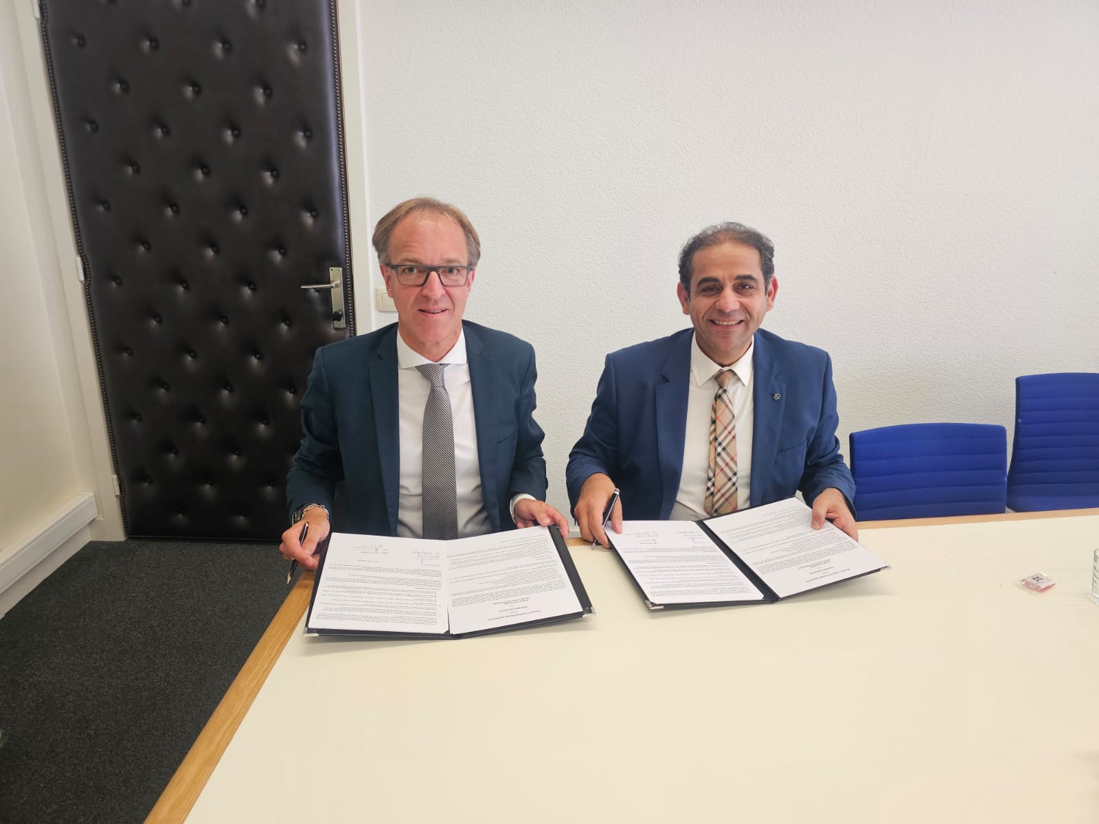 توقيع اتفاقية تعاون تاريخية بين جامعة بورسعيد وجامعة غنت البلجيكية