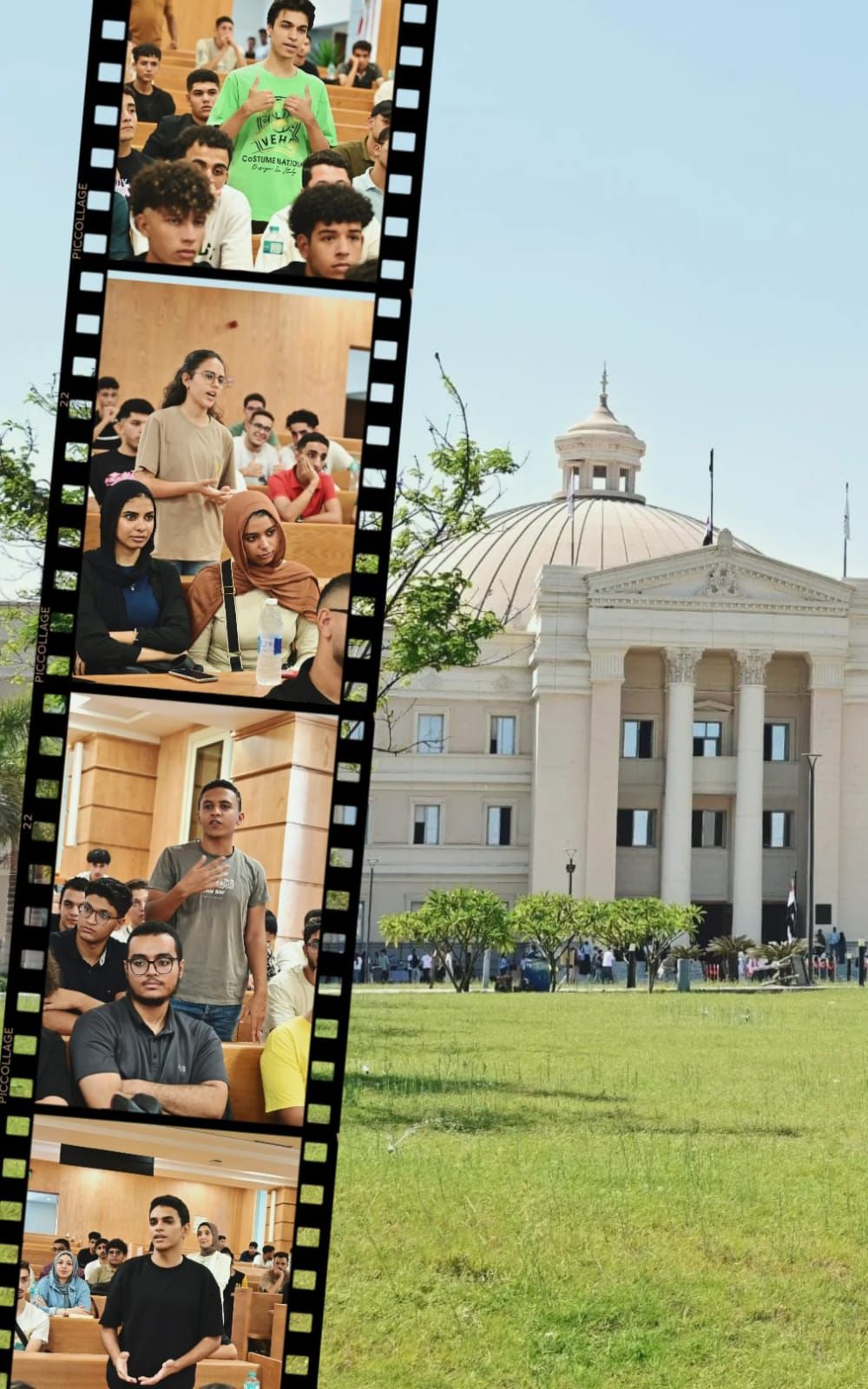 رئيس جامعة القاهرة الأهلية يتابع العملية التعليمية والأنشطة الطلابية