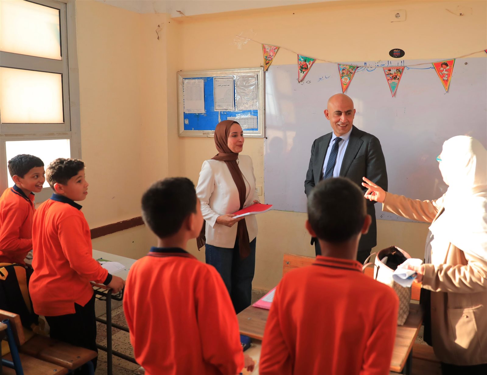 وزير التربية والتعليم يتفقد مدارس الغربية لمتابعة انتظام الدراسة