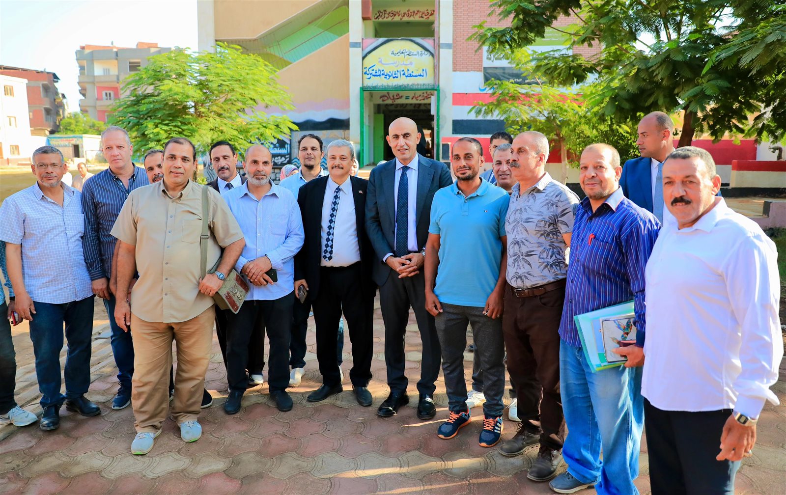 وزير التربية والتعليم يتفقد مدارس الغربية لمتابعة انتظام الدراسة