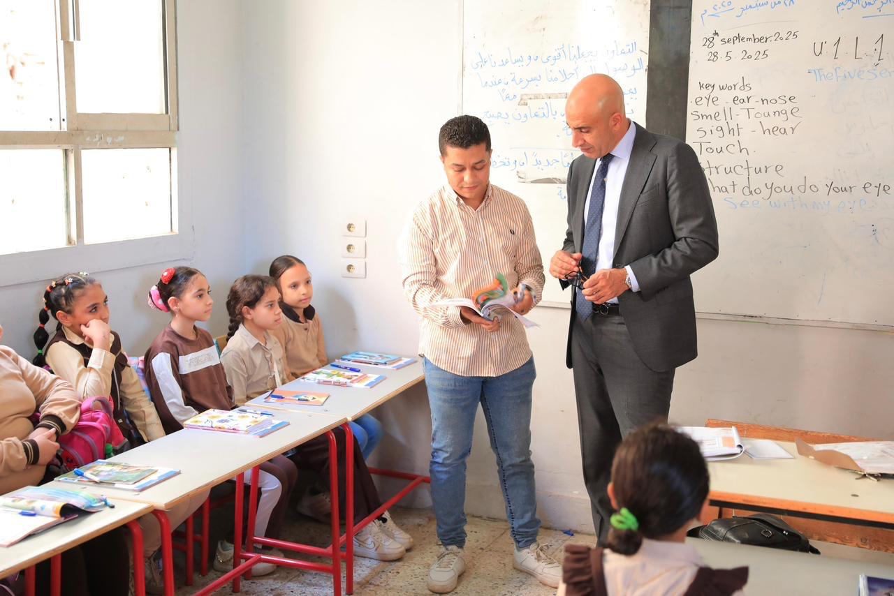 وزير التربية والتعليم يتفقد مدارس الغربية لمتابعة انتظام الدراسة