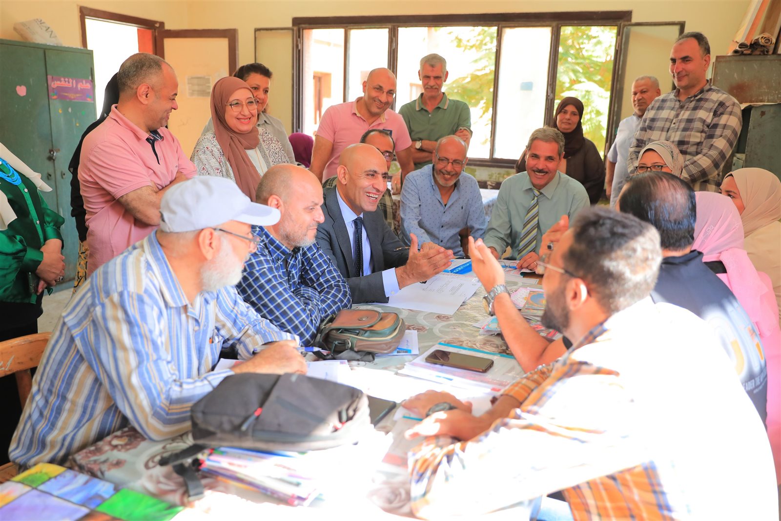 وزير التربية والتعليم يتفقد مدارس الغربية لمتابعة انتظام الدراسة