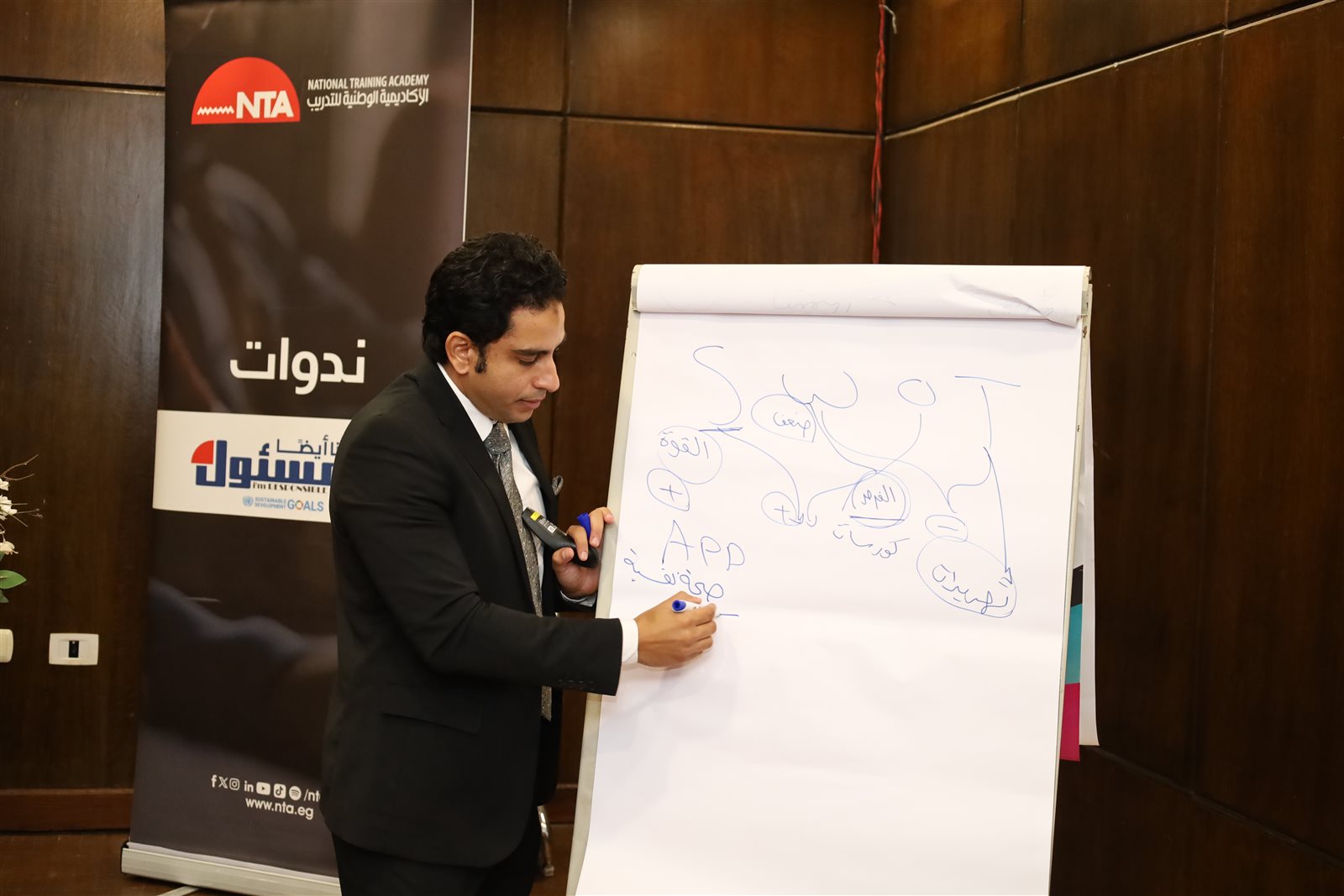 جامعة حلوان تطلق مبادرة أنا أيضًا مسؤول لتنمية وعي الطلاب