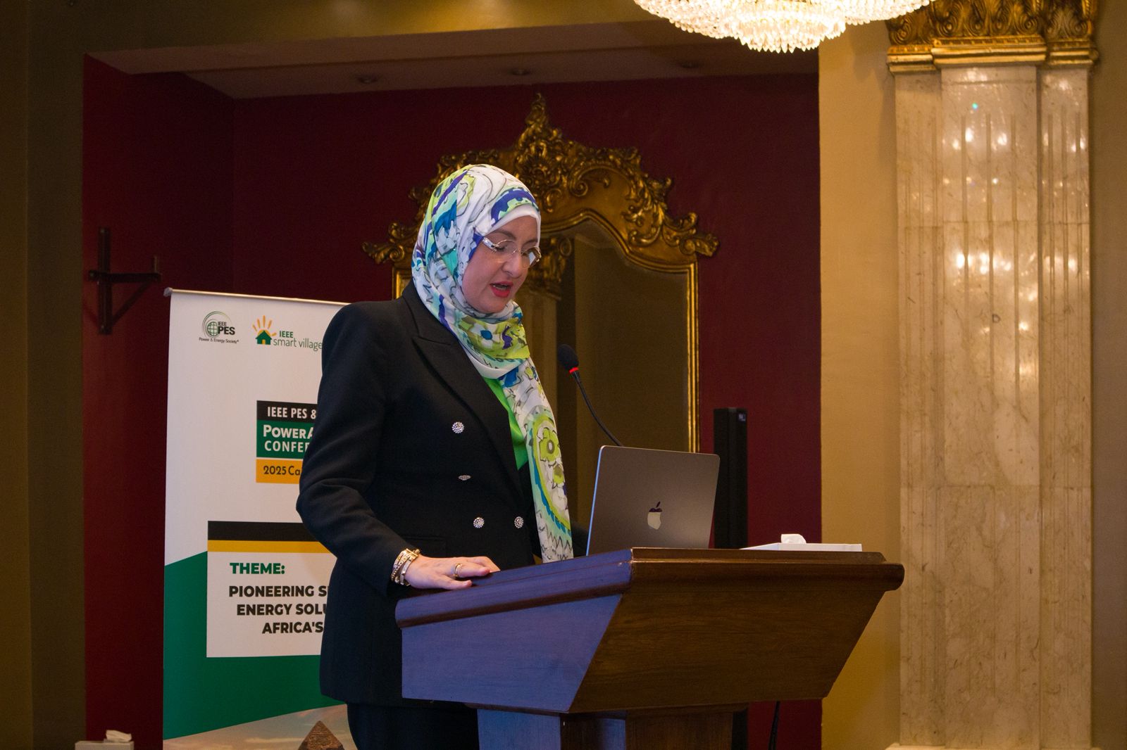 معهد بحوث الإلكترونيات يقود التعاون الدولي في مؤتمر الطاقة إفريقيا 2025