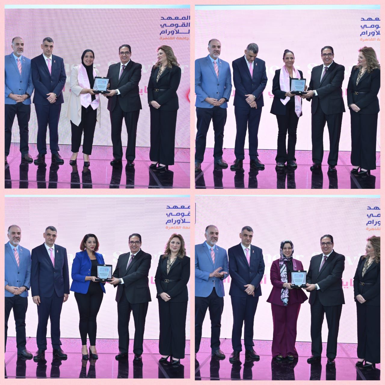 جامعة القاهرة تحتفل بالمتعافيات في أكتوبر الوردي 2025