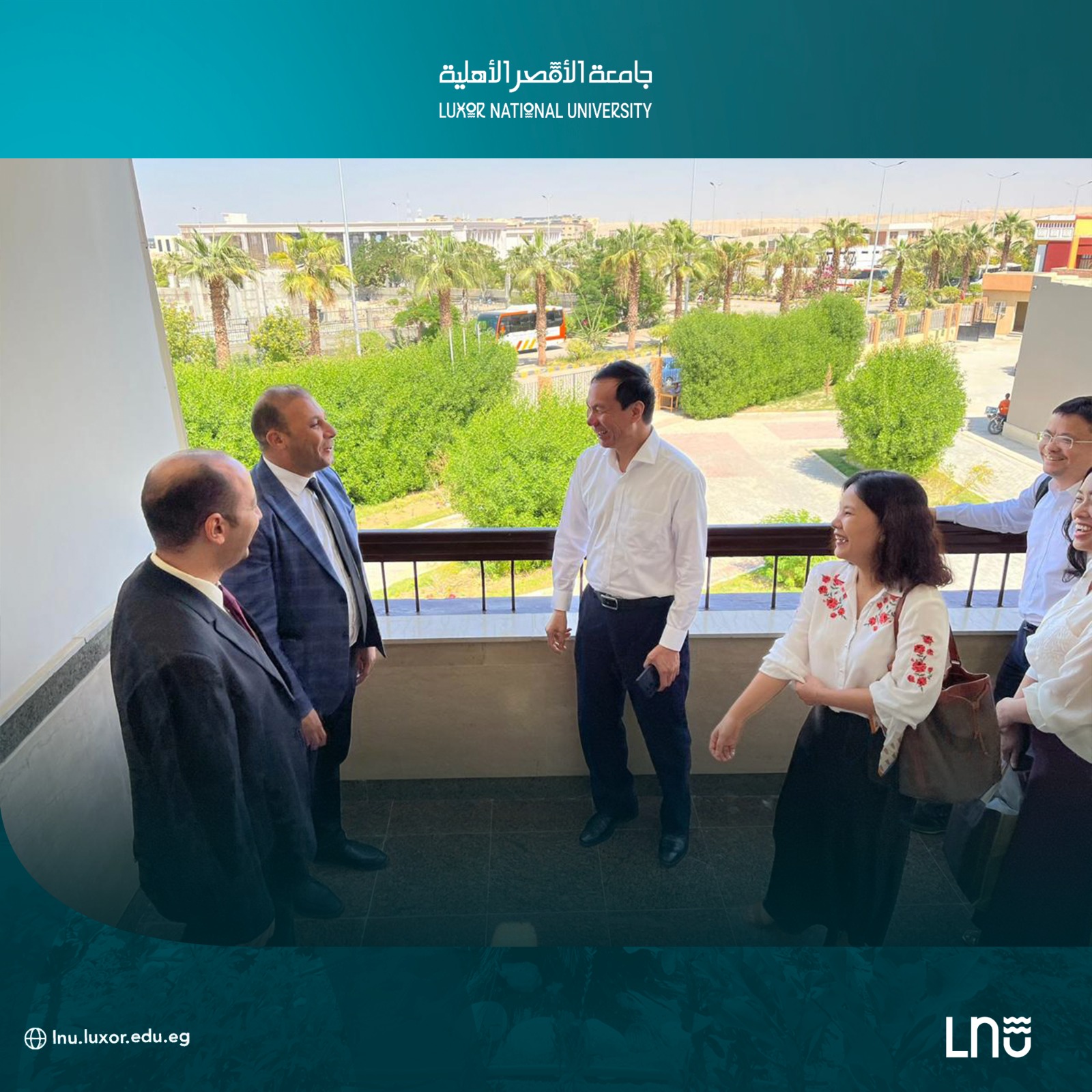 جامعة الأقصر الأهلية تستقبل وفدًا من جامعة فيتنام الوطنية