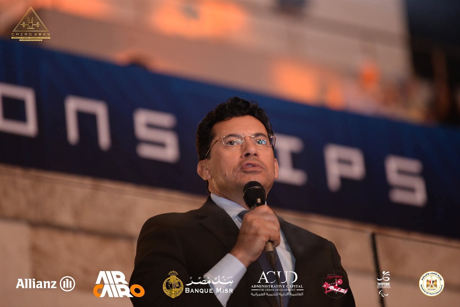 جامعة حلوان التكنولوجية الدولية تشارك في فعاليات حفل افتتاح بطولة العالم لرفع الأثقال البارالمبية القاهرة 2025