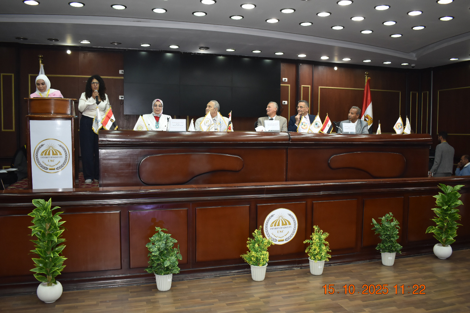 جامعة السادات تحتفل بيوم البيئة العربي 2025 دعمًا لرؤية مصر 2030