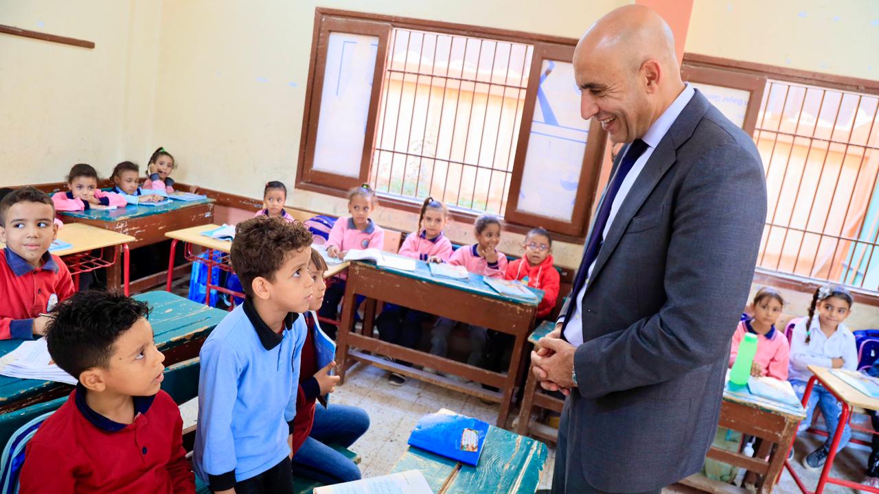 وزير التربية والتعليم يزور مدارس سوهاج