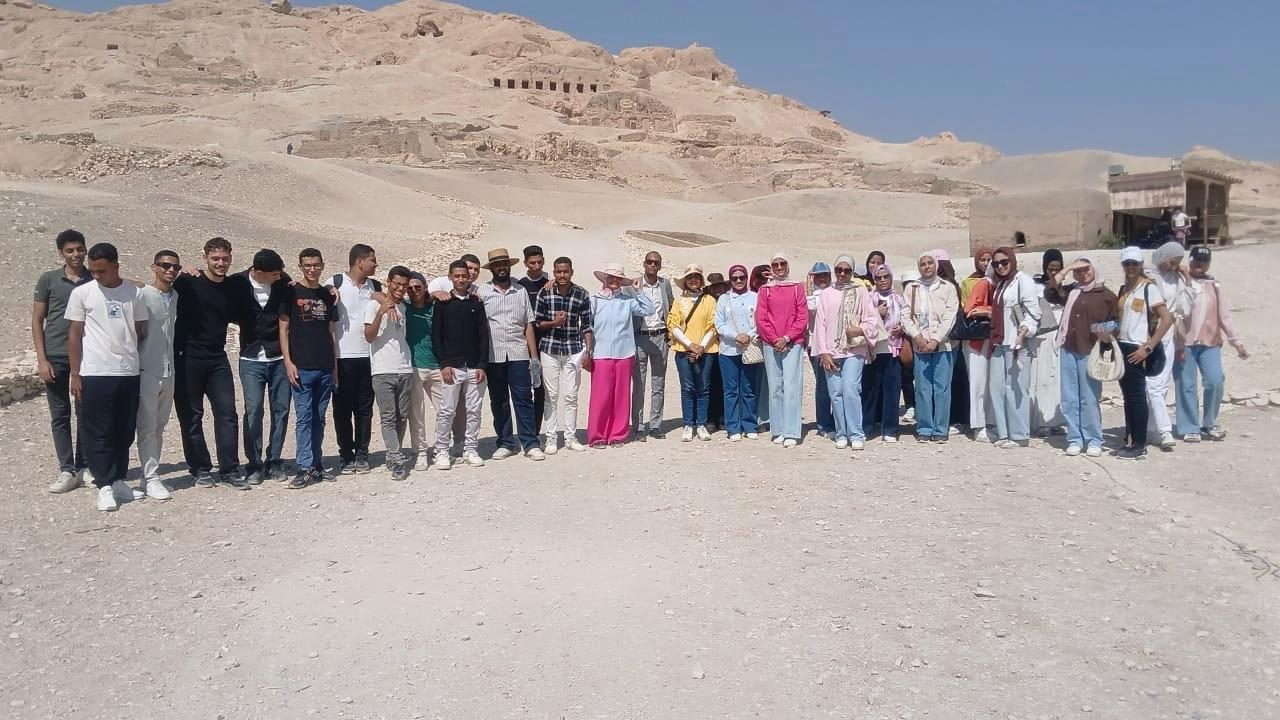 جامعة الأقصر تنظم تدريب ميداني يكشف أسرار وادي الملوك