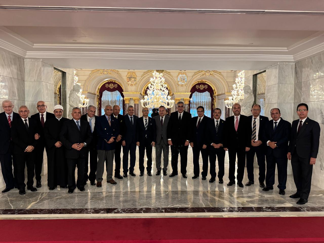 رئيس جامعة أسيوط يشارك في احتفالية وطن السلام