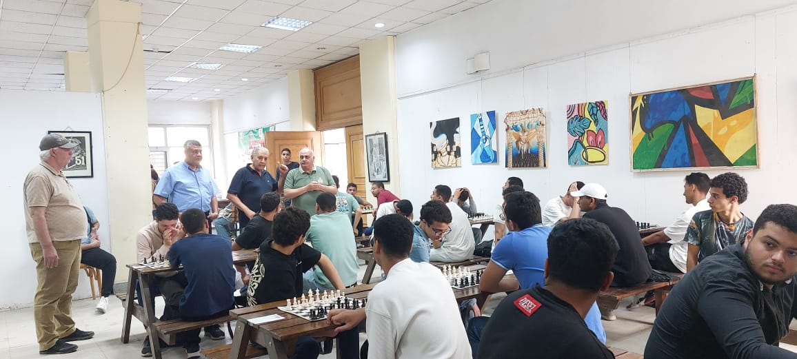 جامعة حلوان تنظم بطولة الشطرنج الكلاسيك وتكرم الفائزين