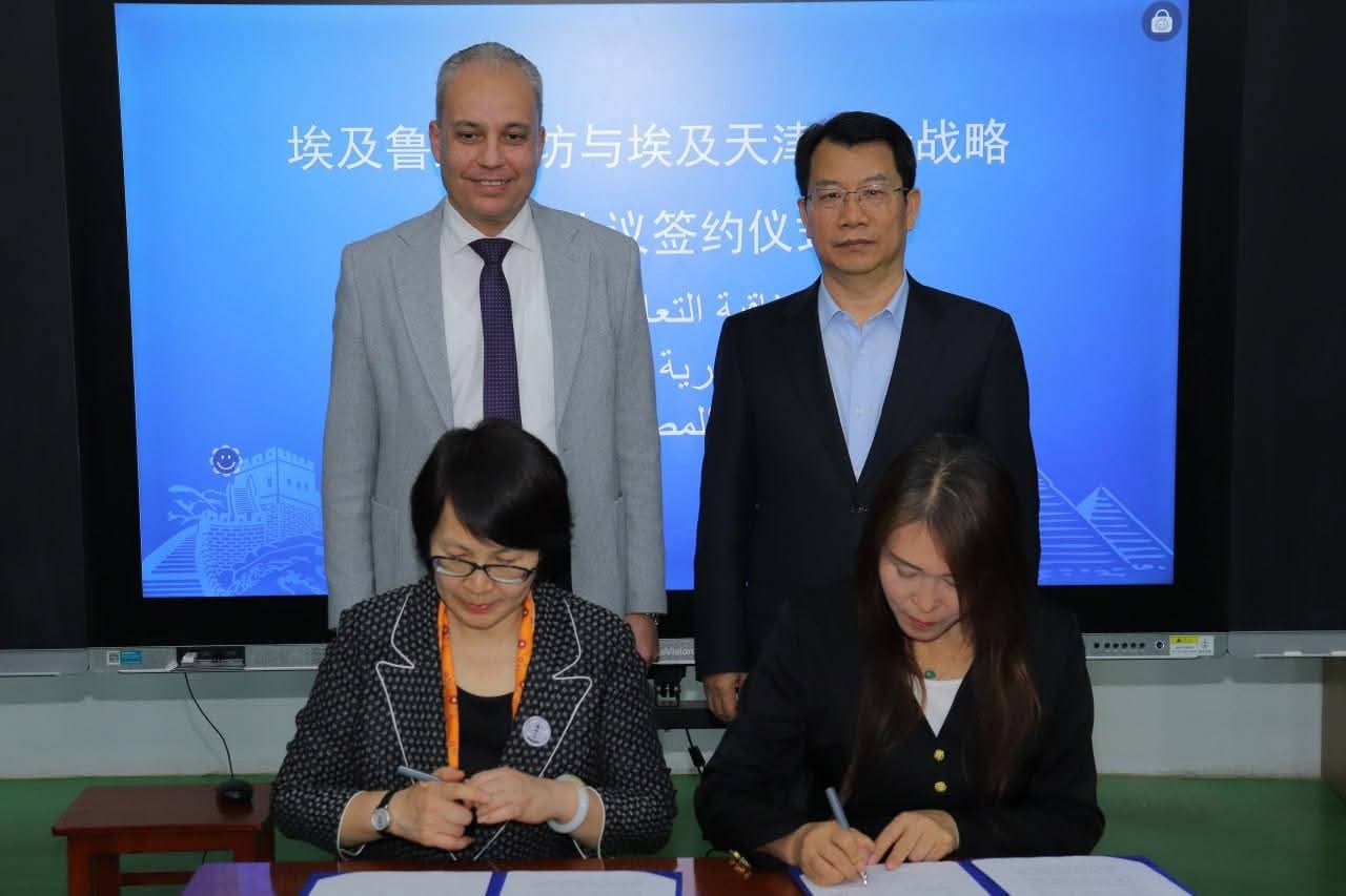 هندسة عين شمس تحتفل بمرور خمس سنوات على افتتاح ورشة لوبان