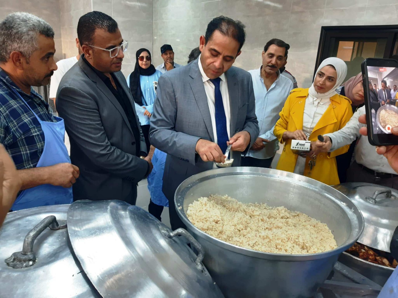 جولة ميدانية لرئيس جامعة بورسعيد لتعزيز جودة المدن الجامعية