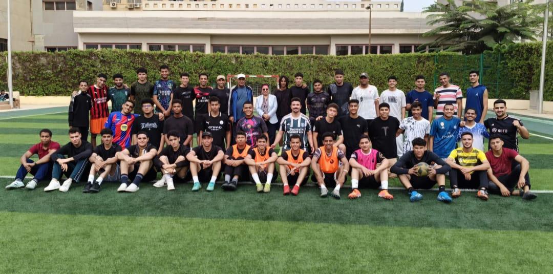 جامعة القاهرة الأهلية تتوج ببطولة خماسيات كرة القدم