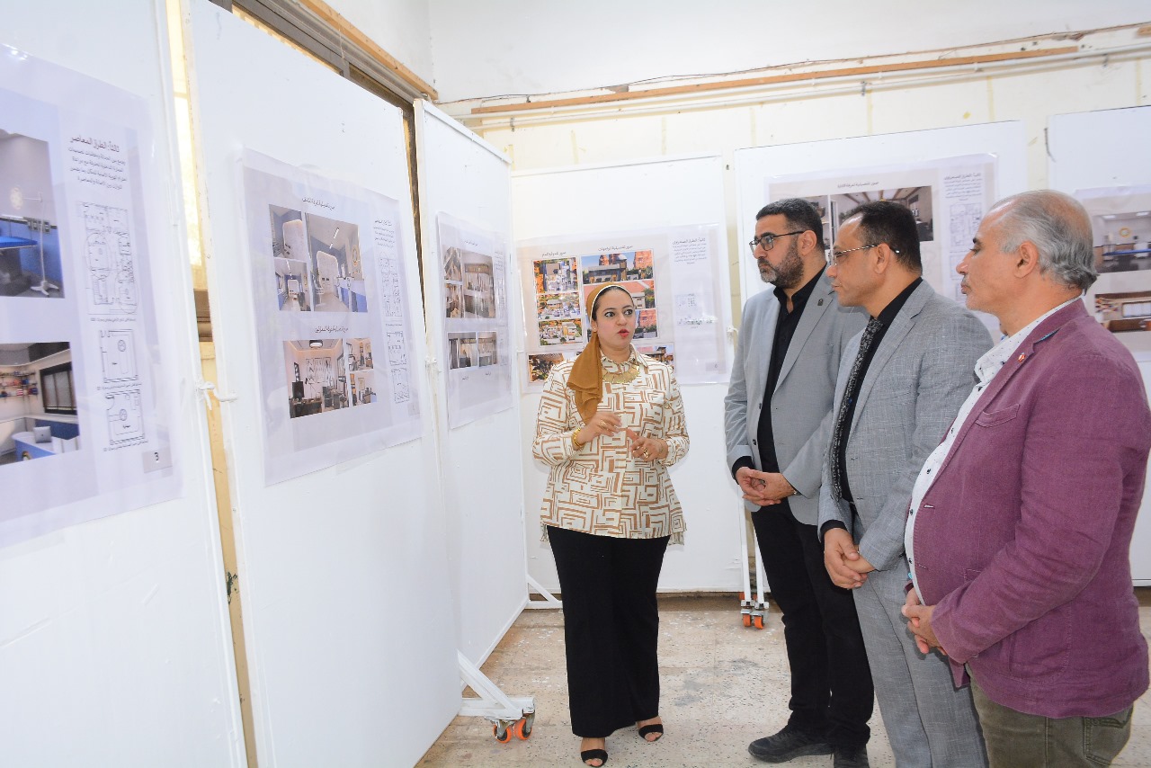 معرض فني يجسد الرحمة بالحيوان في كلية الفنون الجميلة بجامعة أسيوط