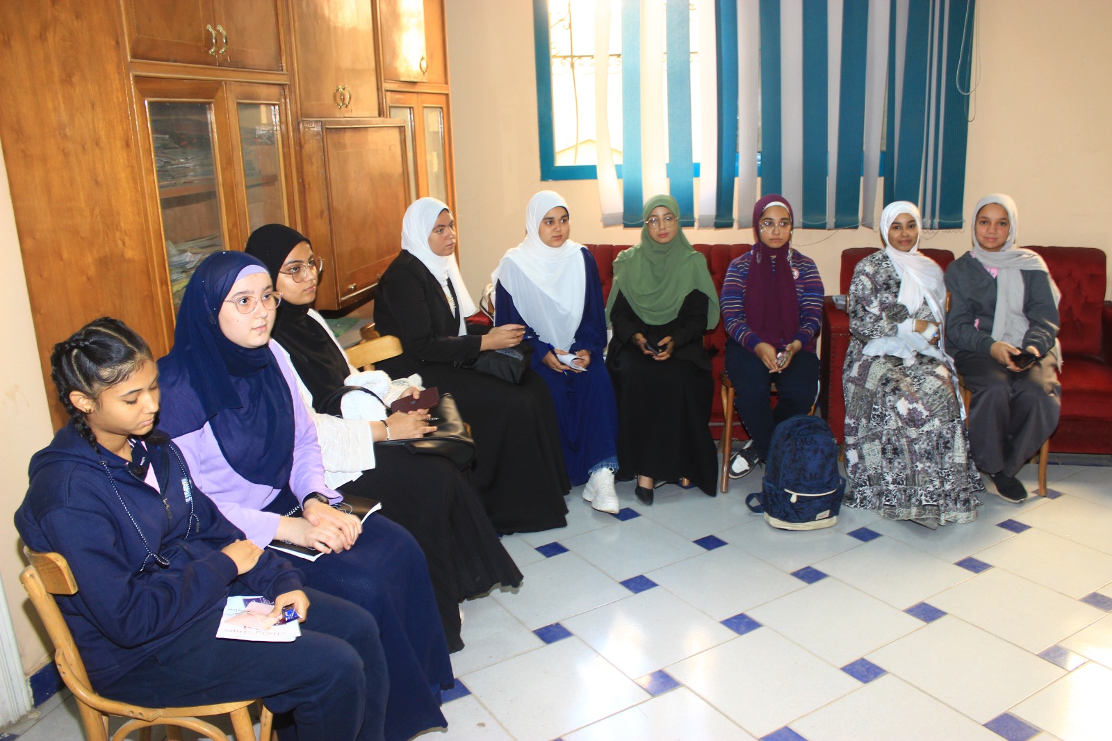 انتخاب المكتب التنفيذي لاتحاد طلاب مدارس سوهاج