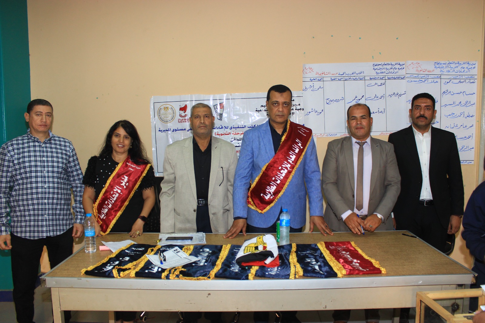 انتخاب المكتب التنفيذي لاتحاد طلاب مدارس سوهاج