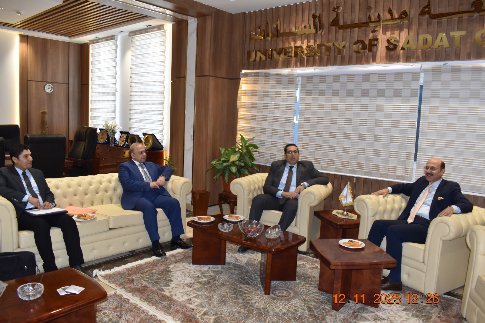 جامعة السادات تجدد شراكة استراتيجية مع الجامعة المصرية للتعلم الإلكتروني الأهلية