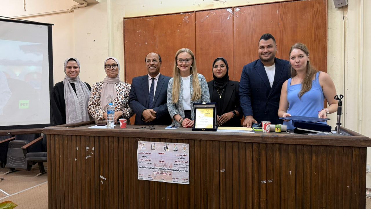 جامعة حلوان تنظم سلسلة ورش تجريبية تدريبية جديدة بالشراكة مع قناة روسيا اليوم