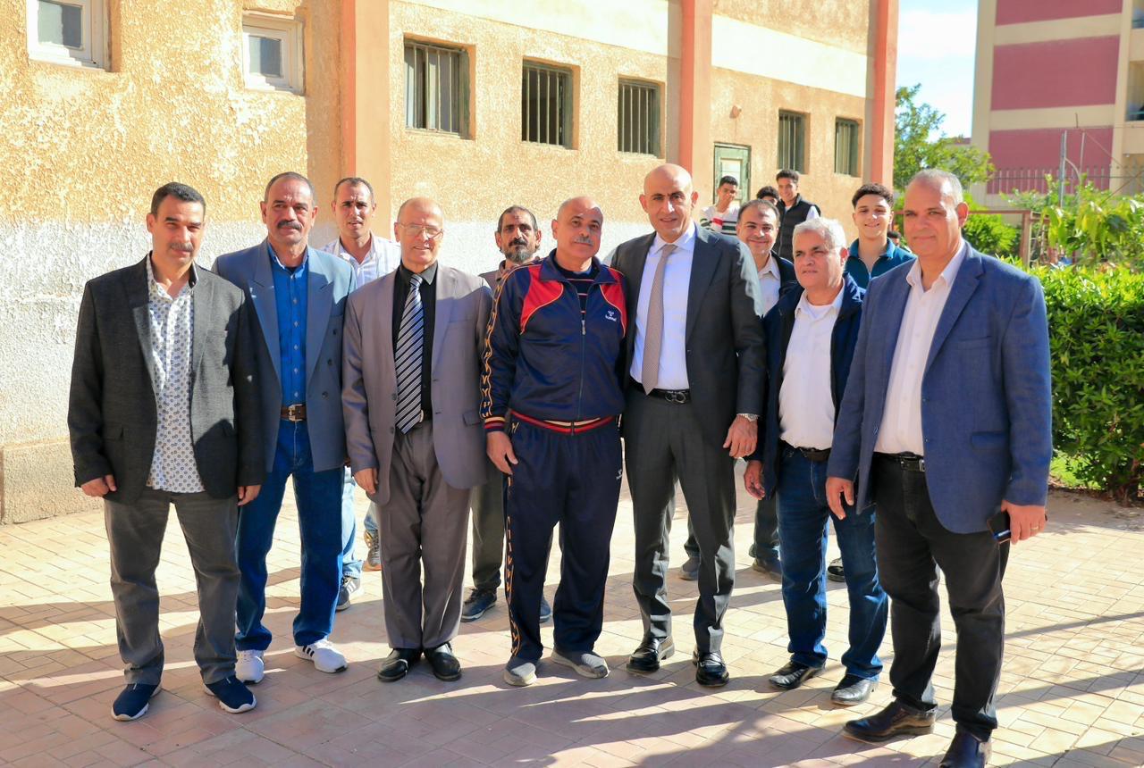جولة مفاجئة لوزير التربية والتعليم فى&nbsp;مدارس كفر الشيخ