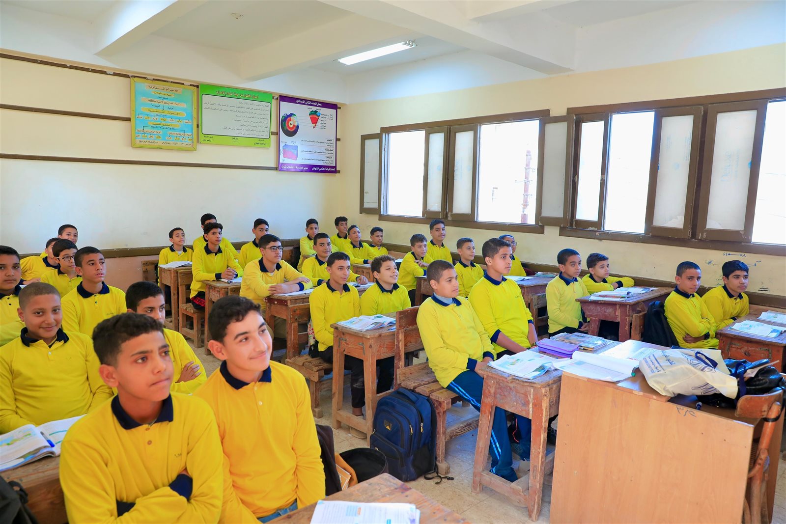 جولة مفاجئة لوزير التربية والتعليم فى&nbsp;مدارس كفر الشيخ