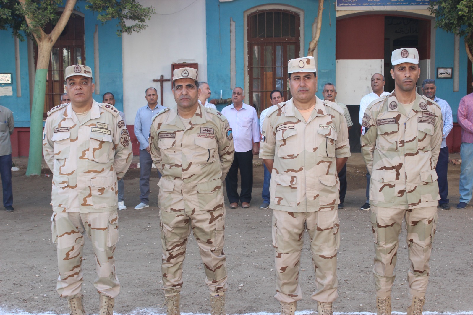 تعليم سوهاج ينافس للفوز بمسابقة أفضل مدرسة تأسيس عسكري