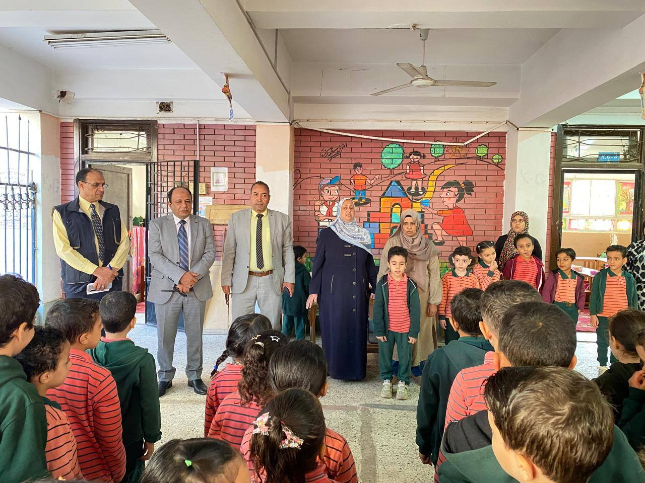 جولة تفقدية لتعزيز الانضباط المدرسي في تعليم القليوبية