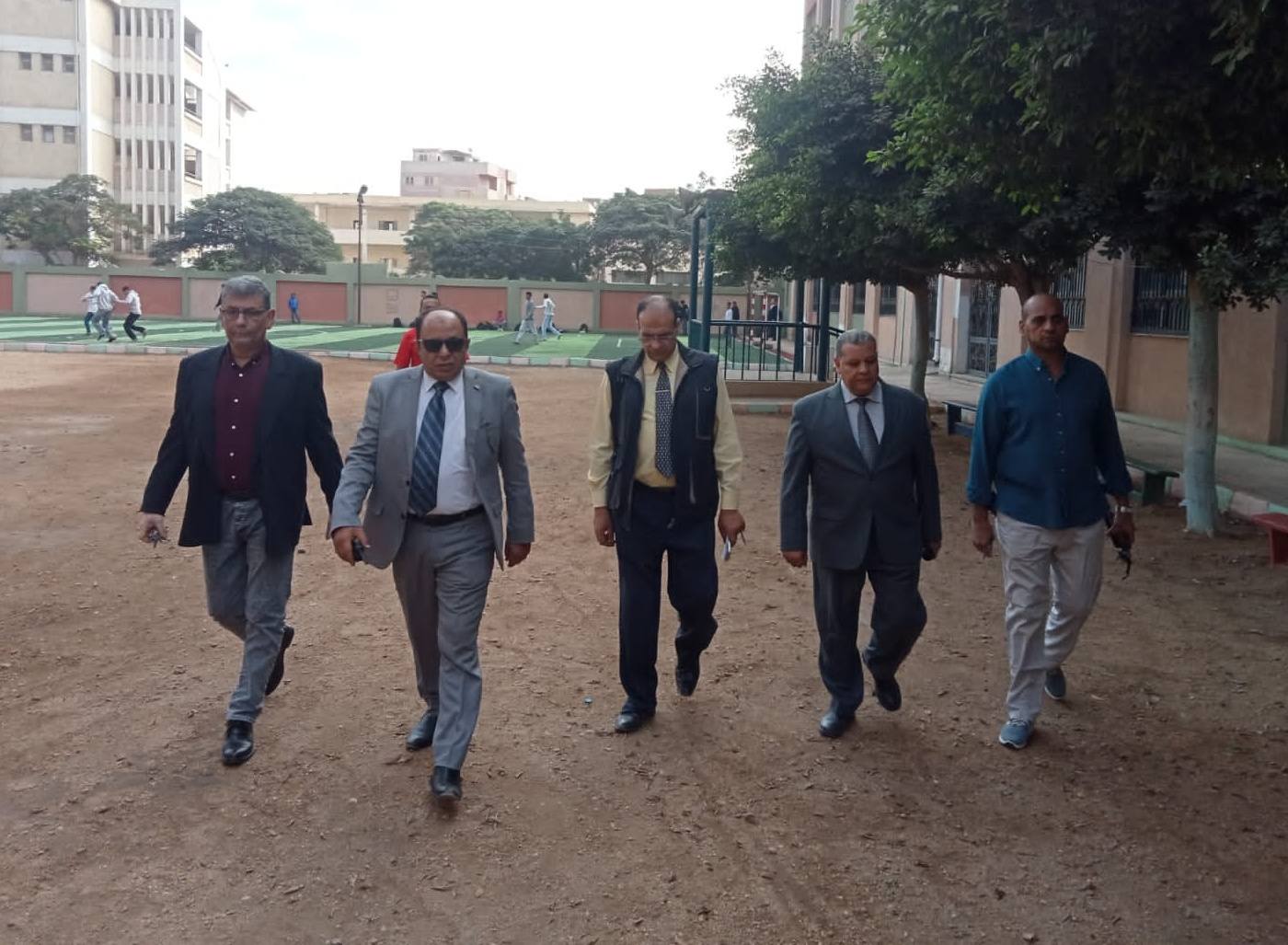 جولة تفقدية لتعزيز الانضباط المدرسي في تعليم القليوبية