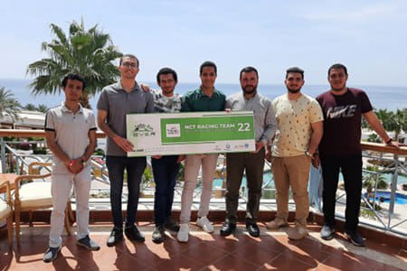 جامعة القاهرة التكنولوجية تتألق بسيارتها الكهربائية في خمس مسابقات