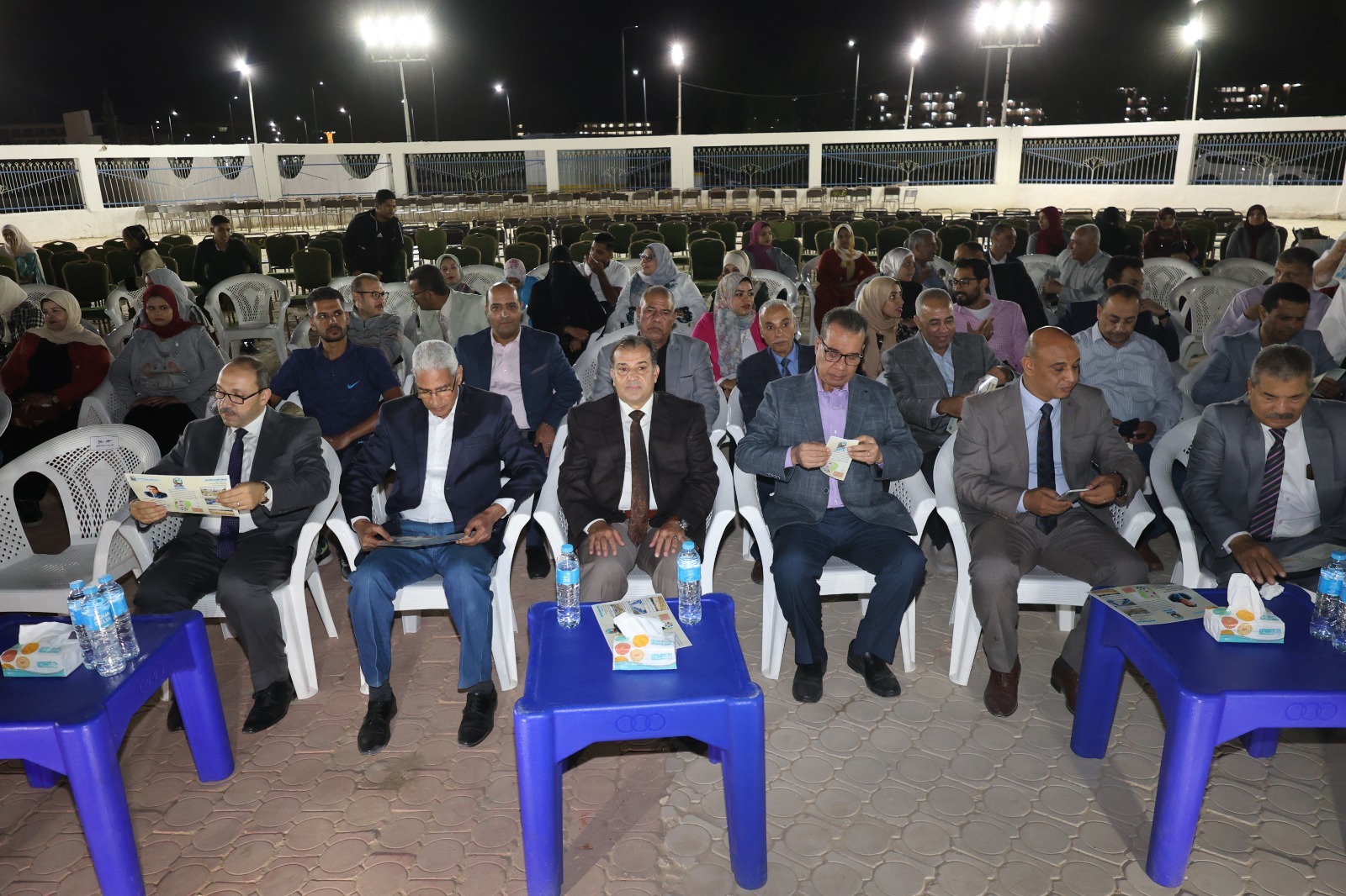 رئيس جامعة قنا يفتتح نادي أعضاء هيئة التدريس 