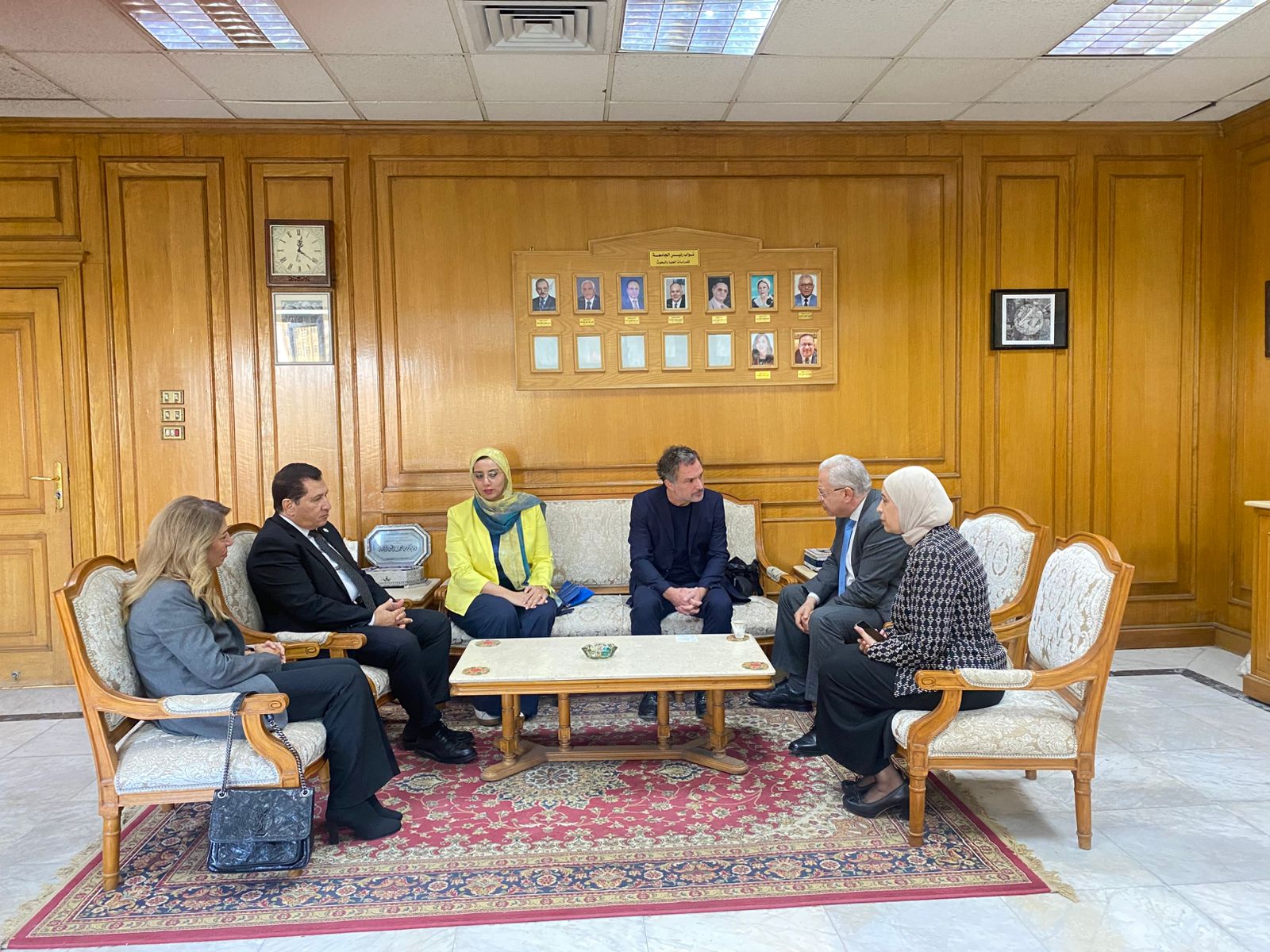 جامعة حلوان تستقبل وفدًا من جامعة نيرمبرغ التقنية لتعزيز التعاون الأكاديمي والبحثي  